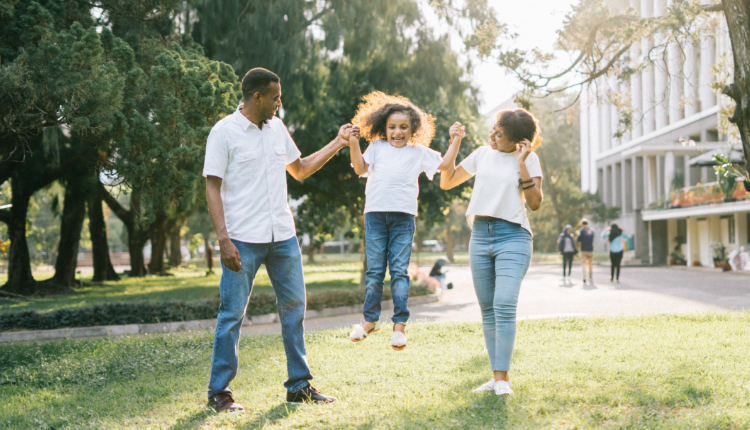 Young family